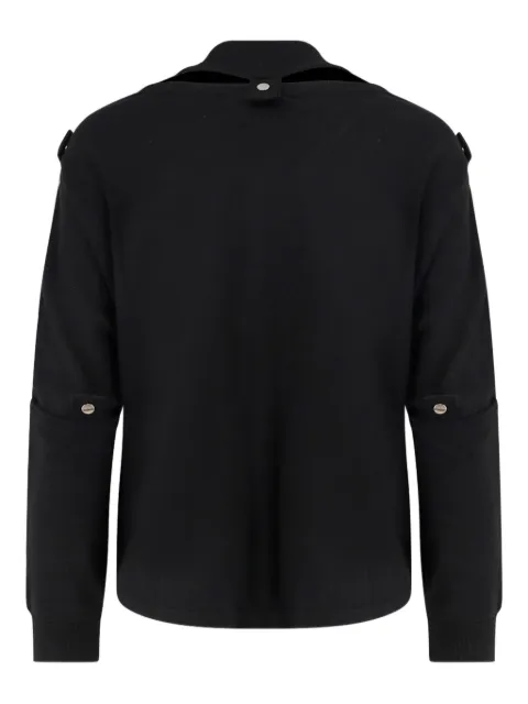 ixos button-detail sweater