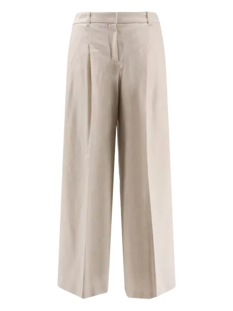 BOSS pleated trousers