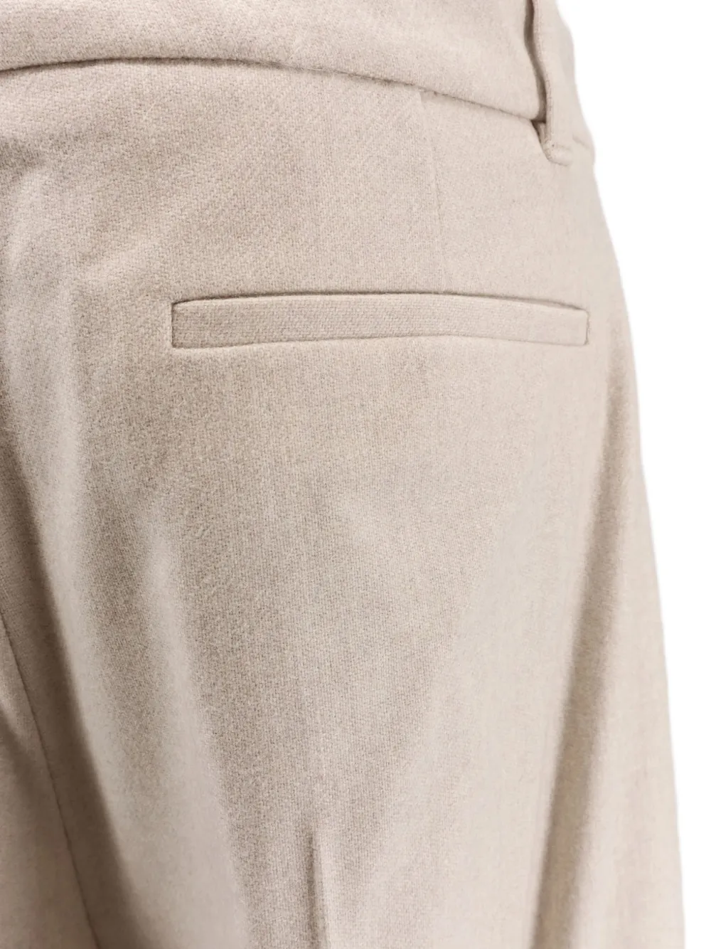 BOSS Plooibroek Beige