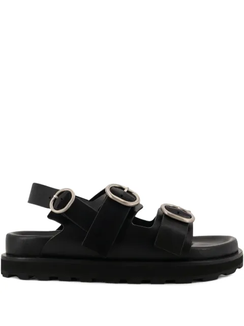 Jil Sander buckle strap sandals
