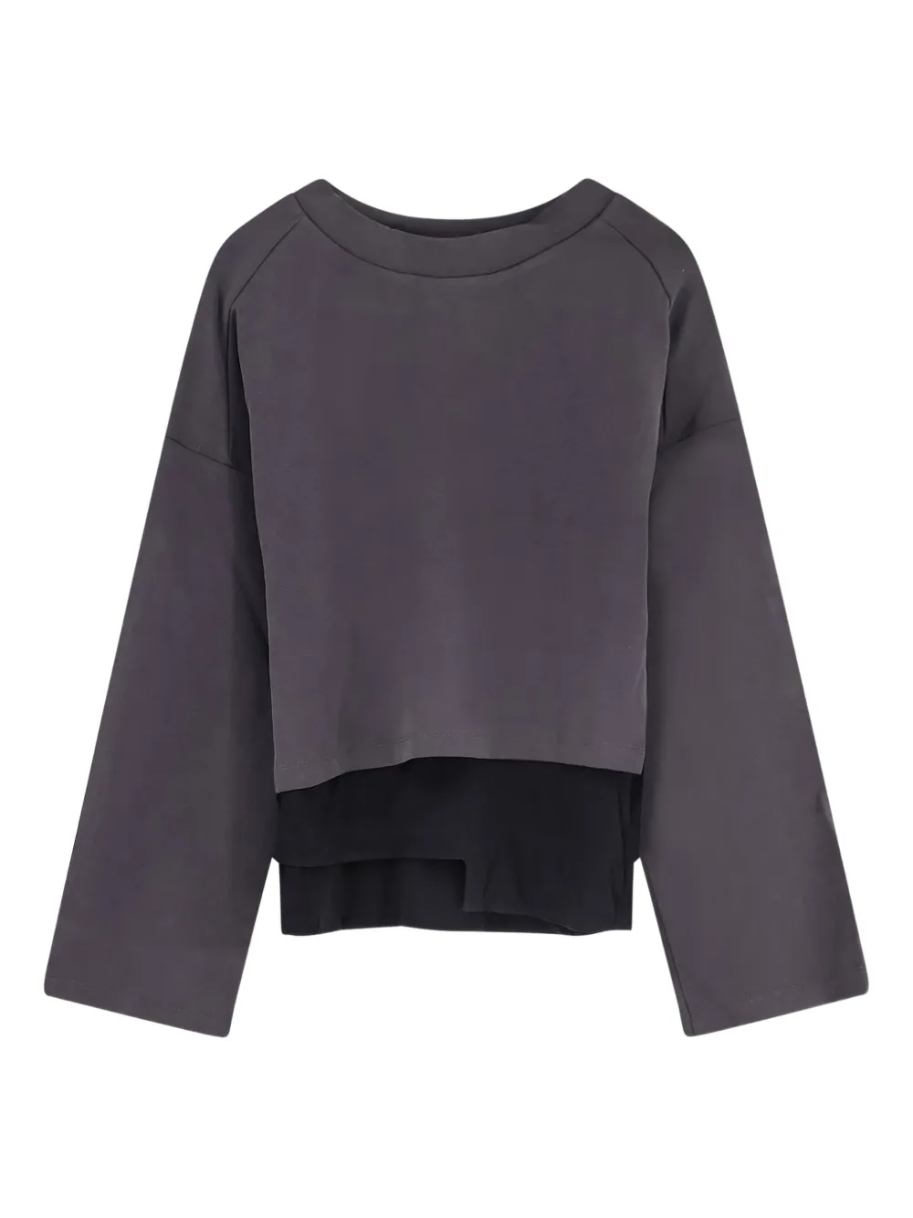 Ixos Modal Blend Peter Pan Sweater In Gray