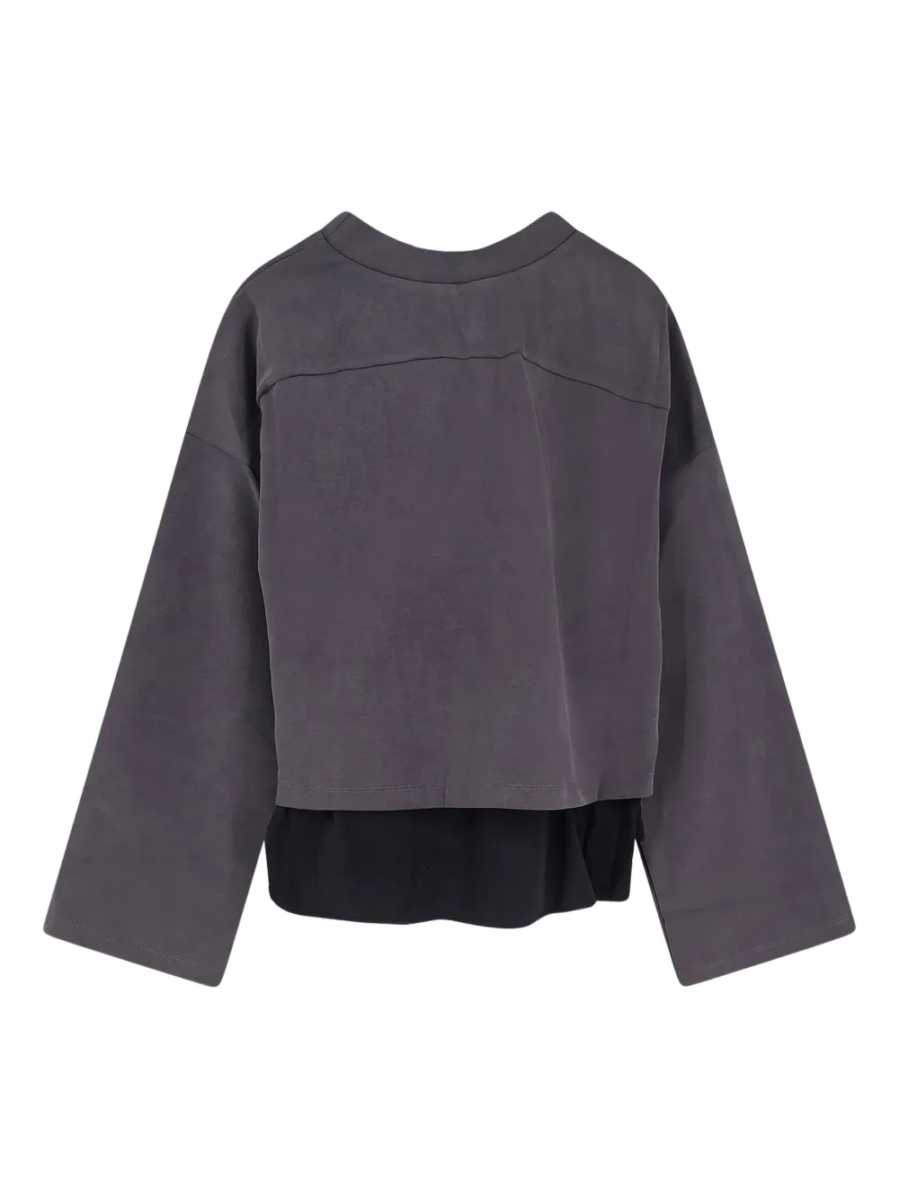 Ixos Modal Blend Peter Pan Sweater In Gray