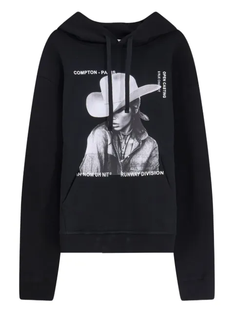 Ih Nom Uh Nit graphic-print hood hoodie