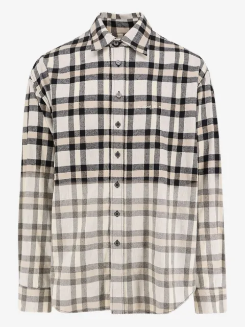 Ih Nom Uh Nit degradé-check shirt