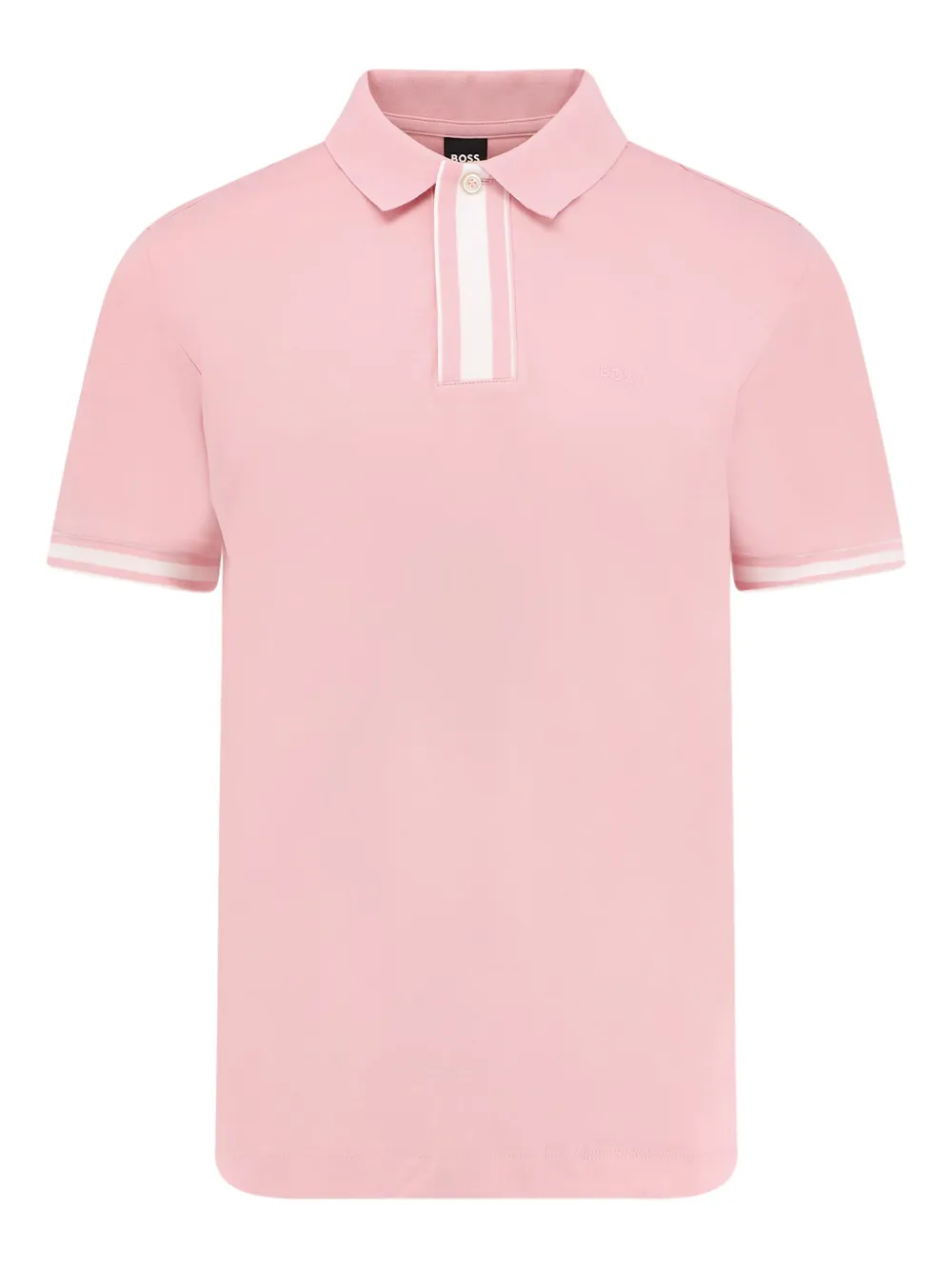 BOSS polo en coton | rose | Image 1