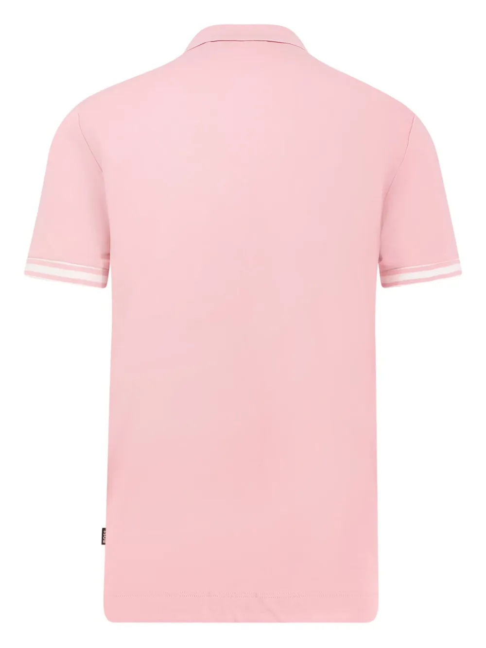 BOSS cotton polo shirt - Roze