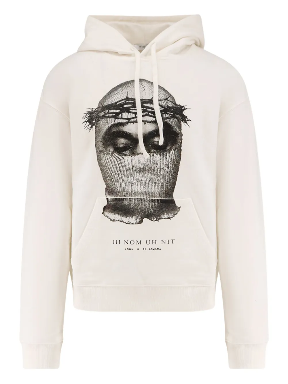 Ih Nom Uh Nit graphic-print hoodie | White | Image 1