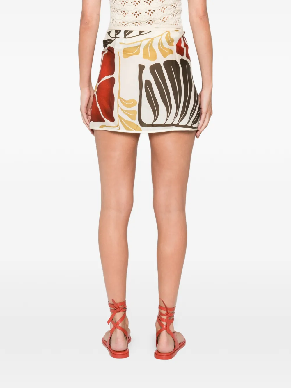 Sir Julietta Floral Print Skirt In Multi