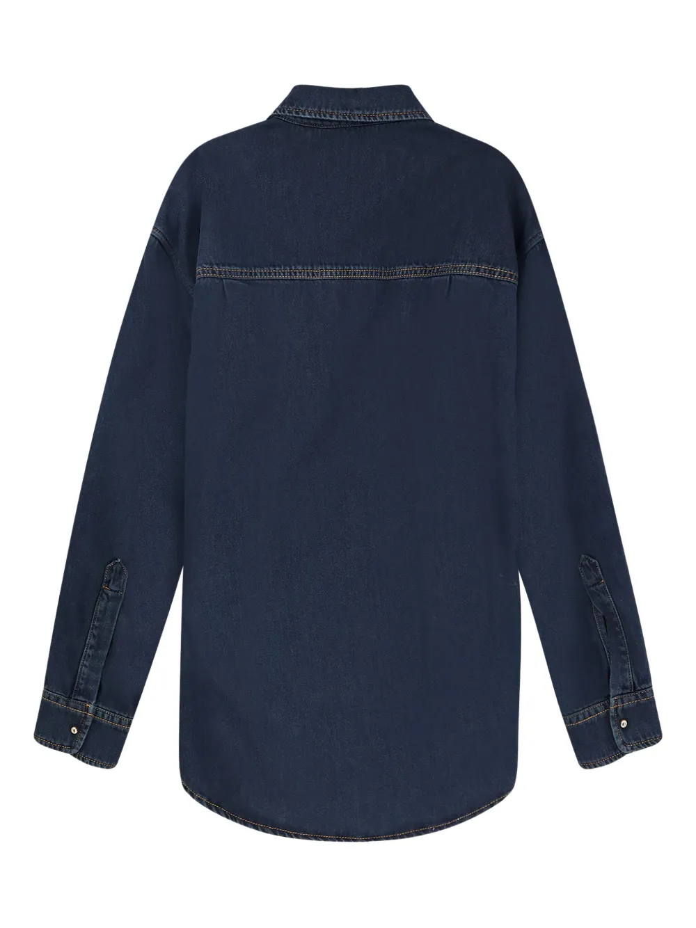 DARKPARK Anne buttoned denim shirt - Blauw