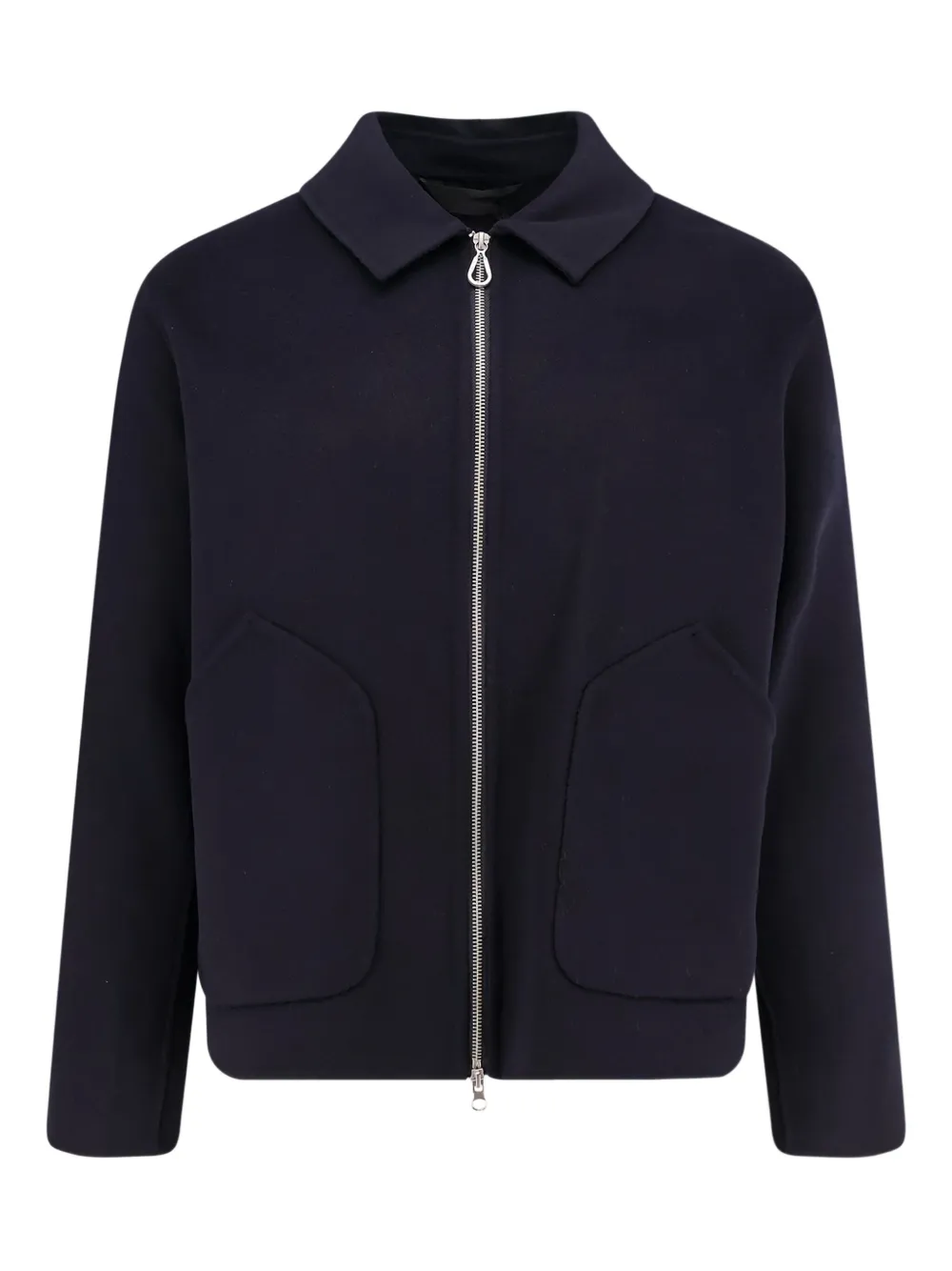 Paltò Dante Zip-up Shirt Jacket In Black