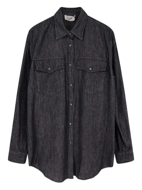 Pence snap-button long-sleeve shirt