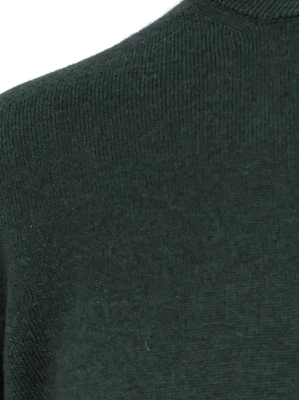 Filippo De Laurentiis Crew-neck Ribbed Sweater In Green