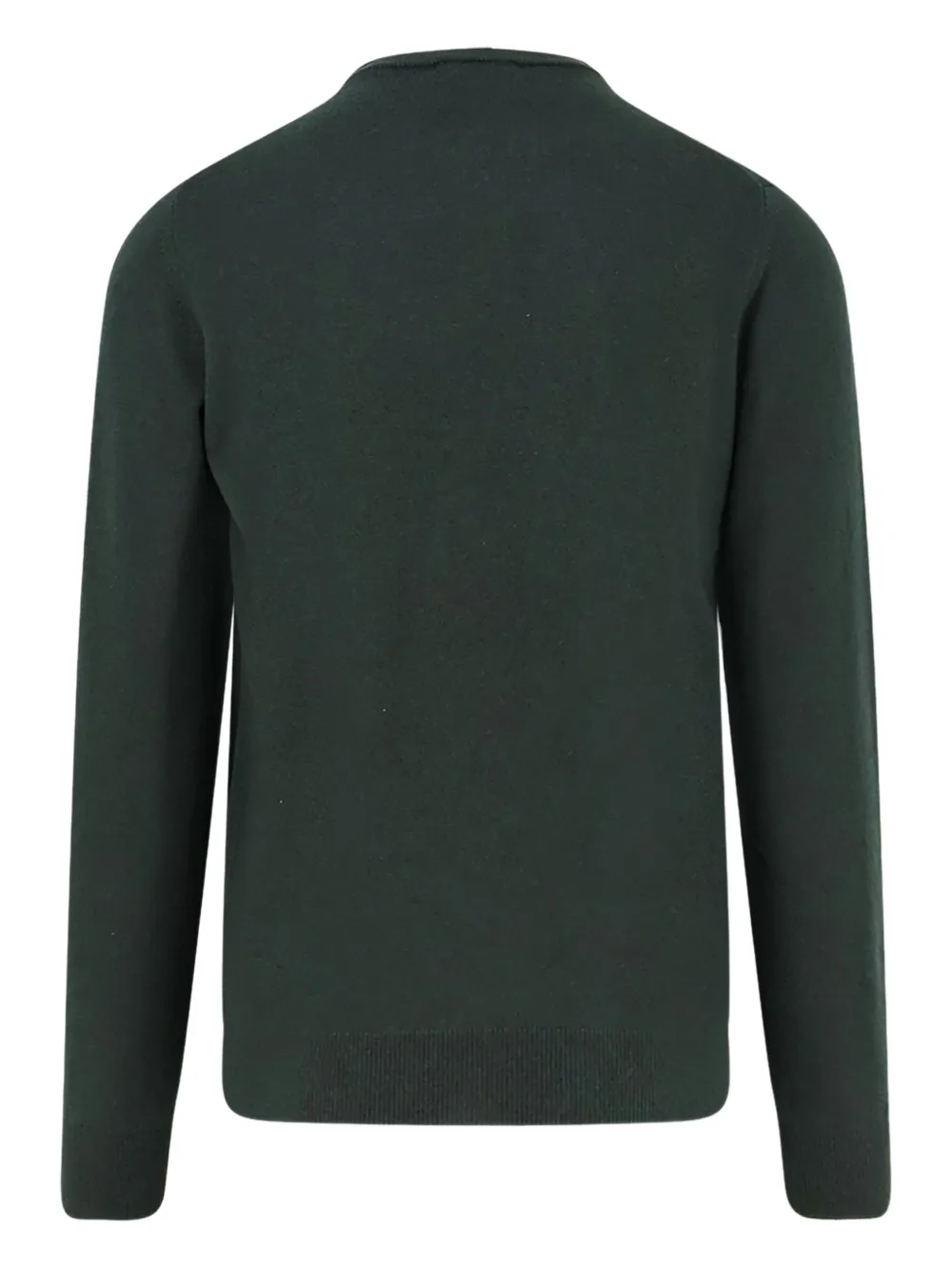 Filippo De Laurentiis Crew-neck Ribbed Sweater In Green