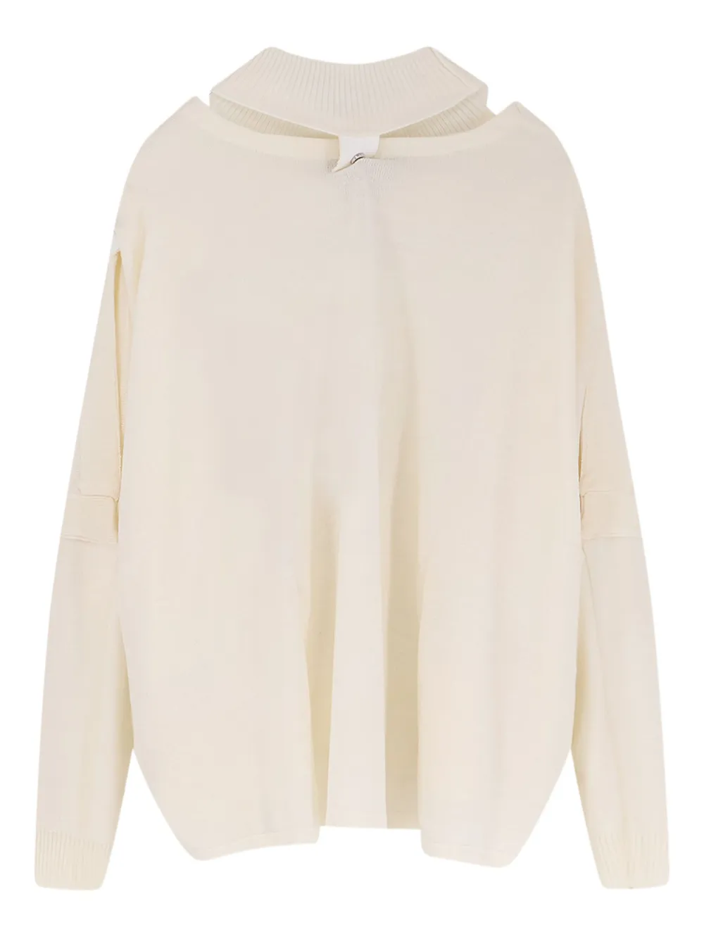 Ixos Ribbed Turtleneck Sweater In Neutral