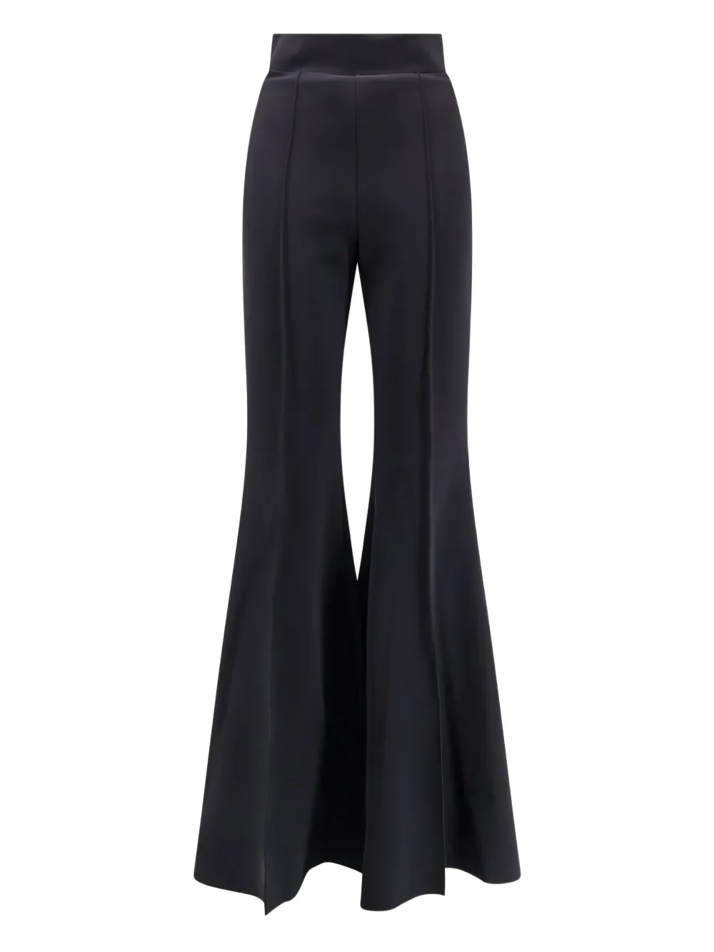 CHIARA BONI La Petite Robe Forever elasticated-waist flared trousers – Black