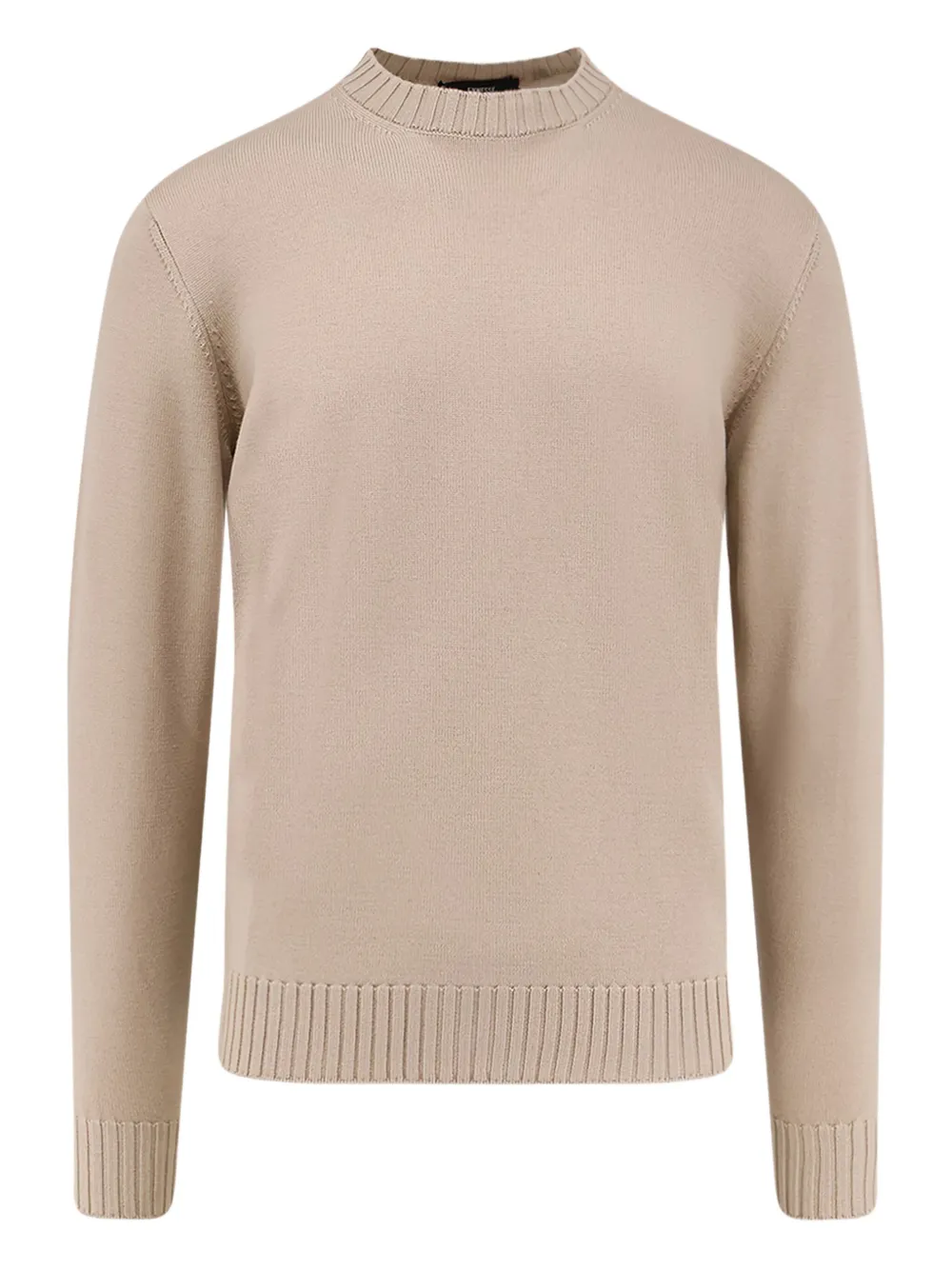 Filippo De Laurentiis Crew-neck Long-sleeve Sweater In Neutral