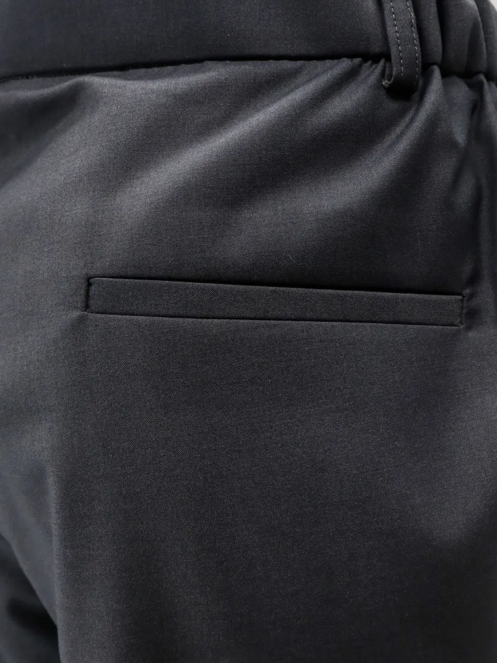 Hevo Torrecanne Viscose Blend Trousers In Black