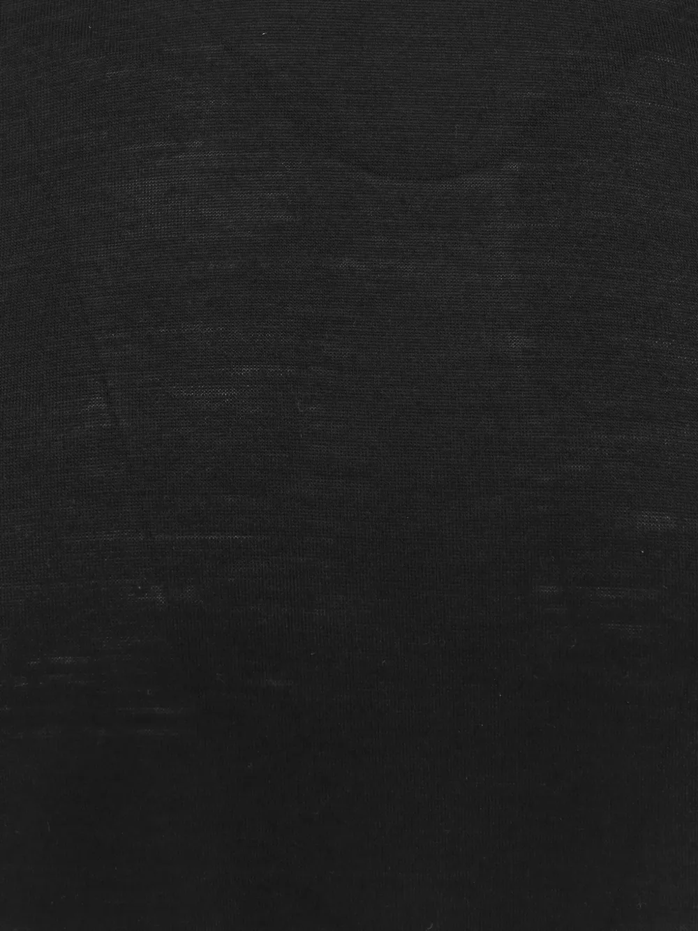 Filippo De Laurentiis Crew-neck Virgin-wool T-shirt In Black