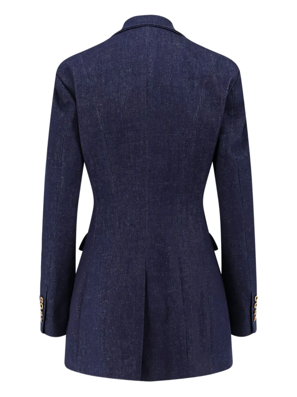 Pence Isabella Single-breasted Blazer In Blue