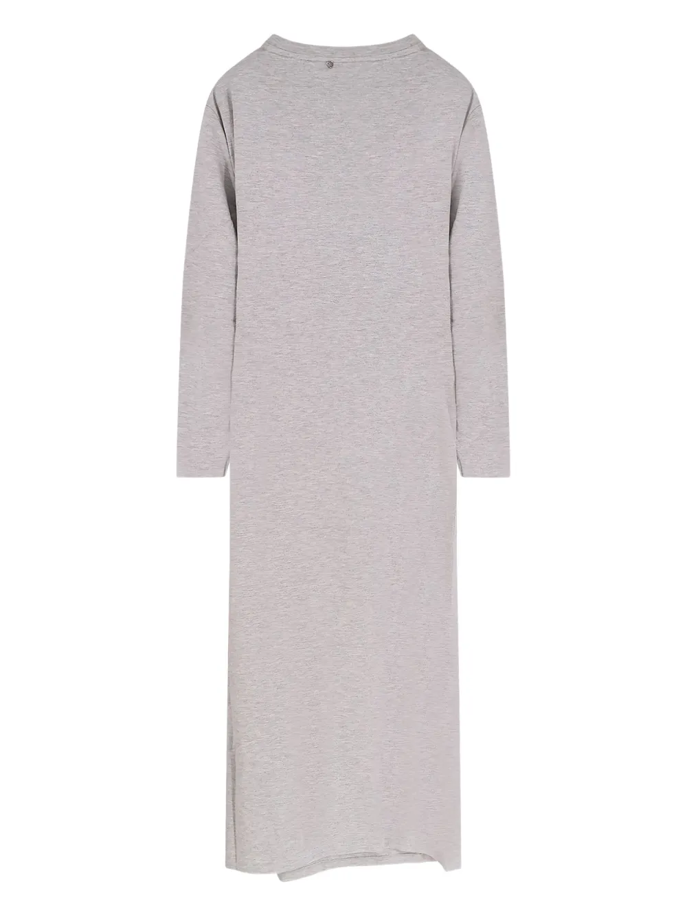 BOSS knot-detail midi dress - Grijs