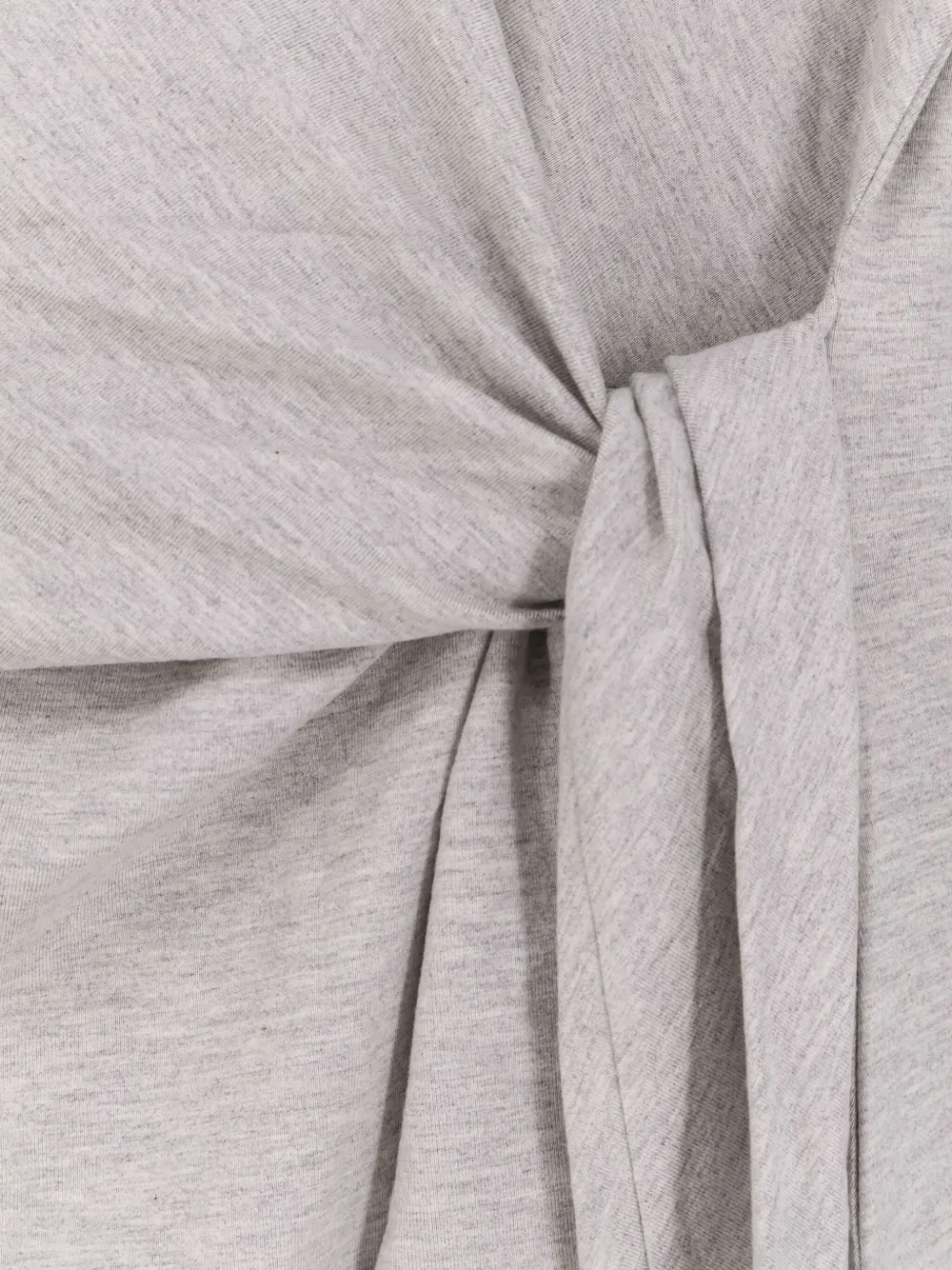 BOSS Midi-jurk met geknoopt detail Grijs