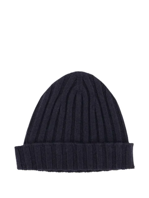 Filippo De Laurentiis ribbed-knit beanie hat