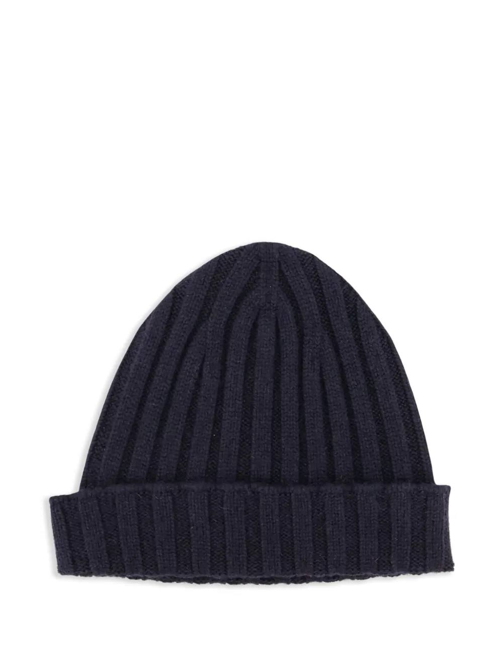 Filippo De Laurentiis gorro tejido de canalé | azul | Image 1