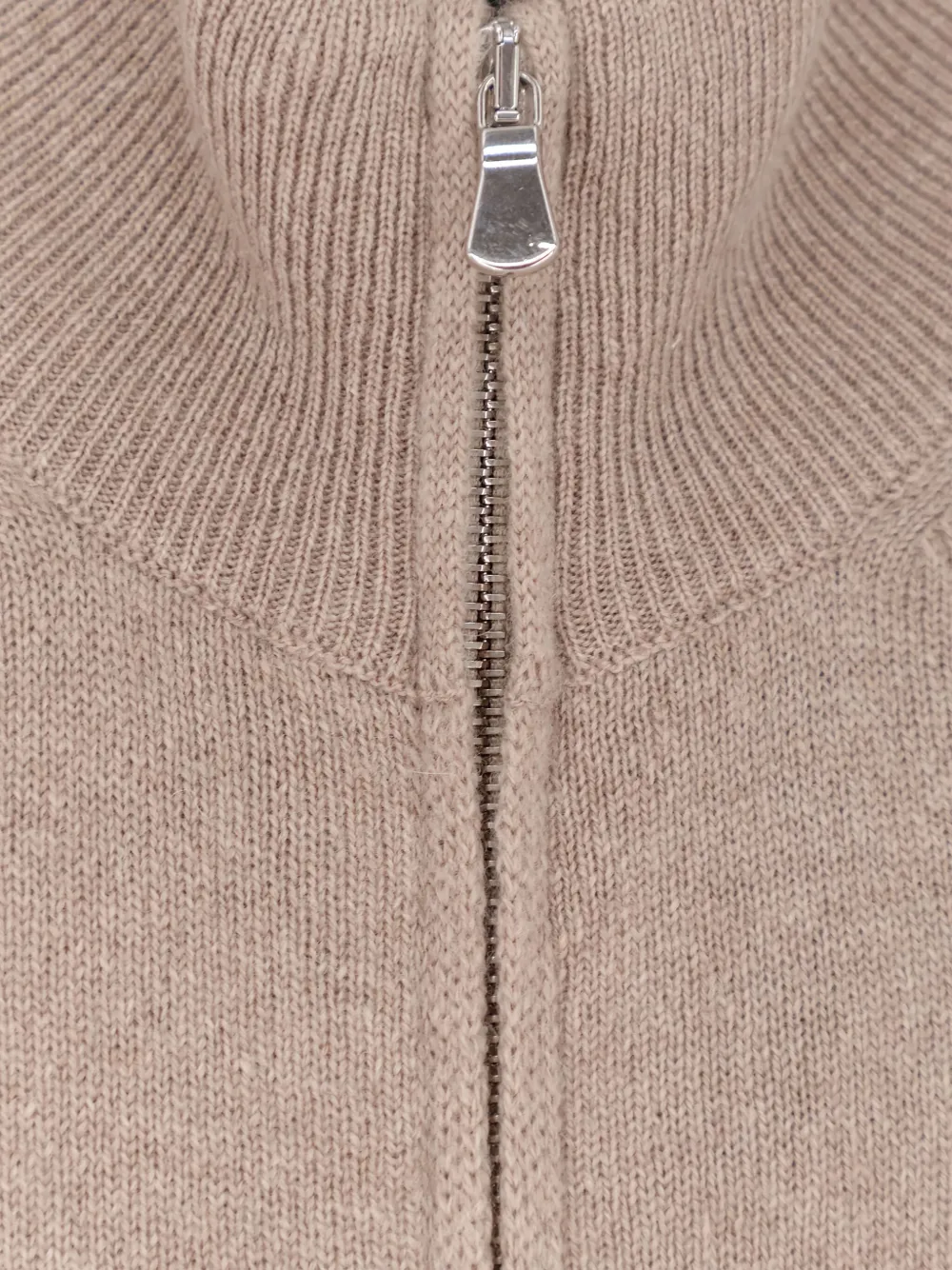 Filippo De Laurentiis Zip-fastening Cardigan In Neutral
