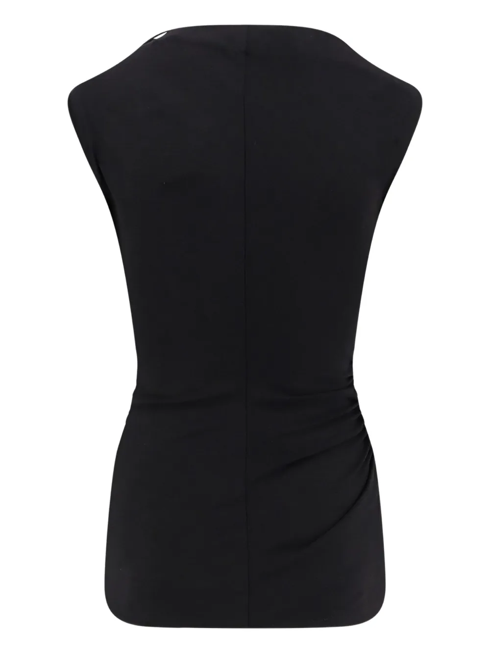 Brunello Cucinelli Monili-detail top - Zwart