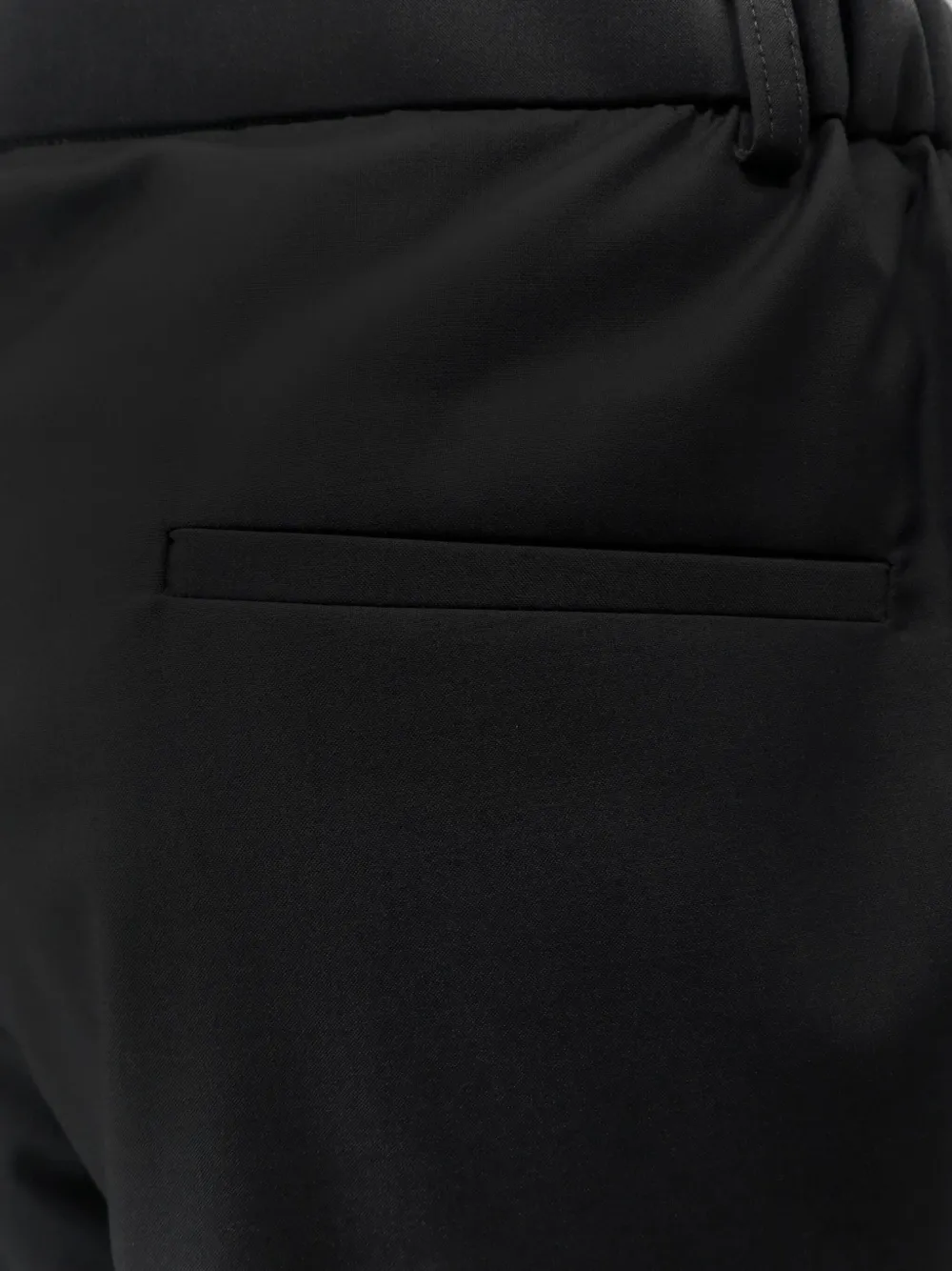 Hevo Torrecanne Pleated Trousers In Black