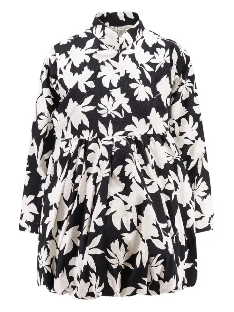Comme Des Garçons Play leaf-print jacket