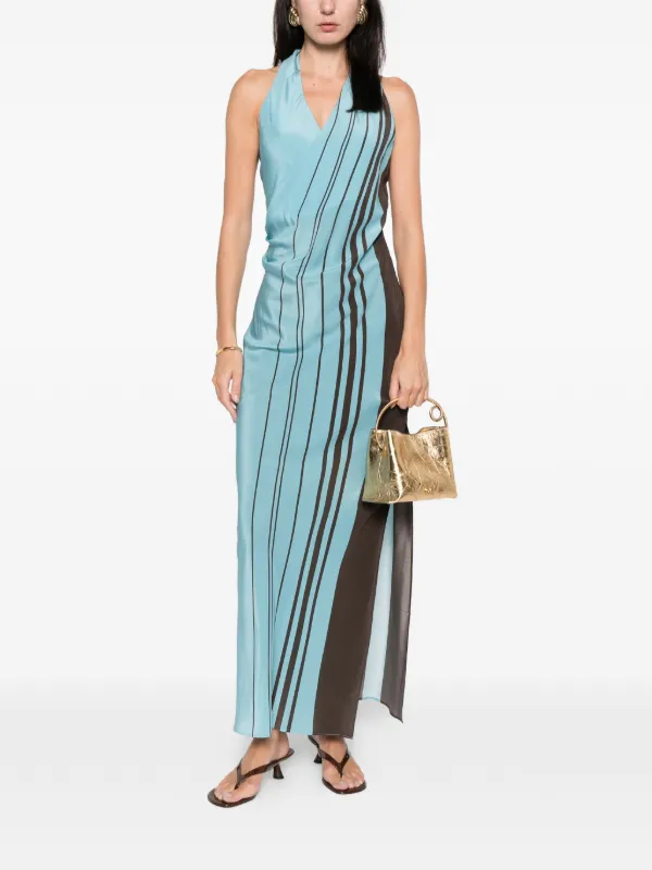 sir green stripe dress SIR Leilana Mini Green Garden Stripe Size 0