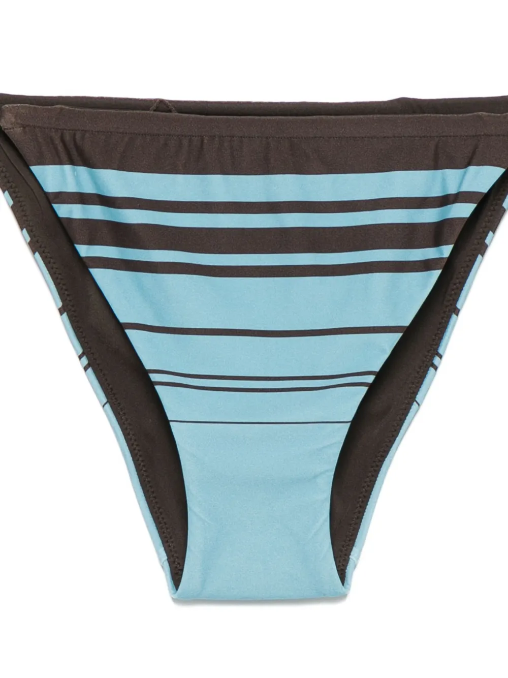 Sir Striped Tie Side Bikini Bottoms In Blue