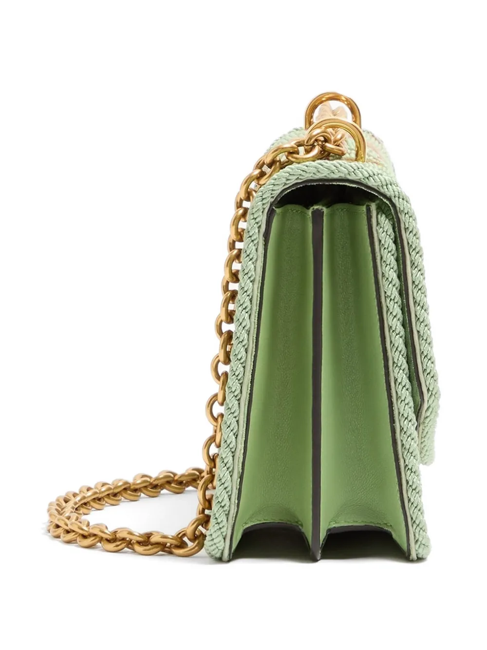 Valentino Garavani Vain schoudertas met borduurwerk Groen