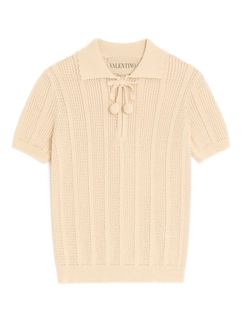Valentino Garavani Polo in cotone - Toni neutri