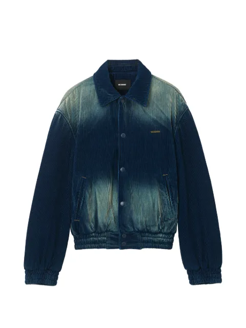 We11done corduroy collared bomber jacket
