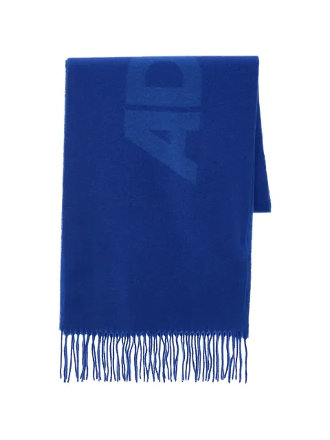 Ader Error Standic Muffler fringed logo scarf