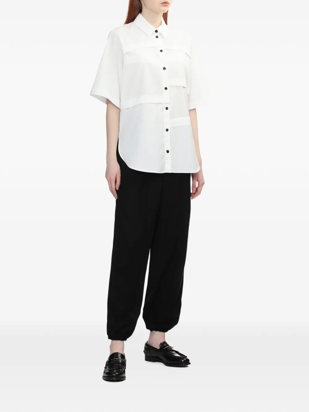 Enf&ouml;ld buttone shirt - Wit