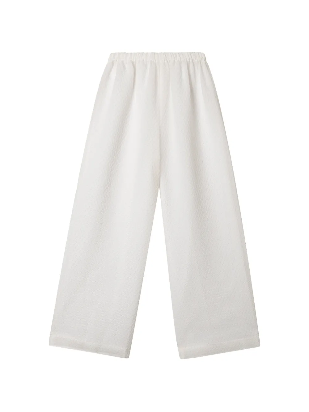 Enföld Elastic-waistband Trousers In White