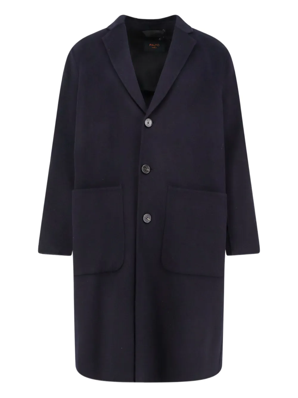 Paltò Three-button Coat In Blue