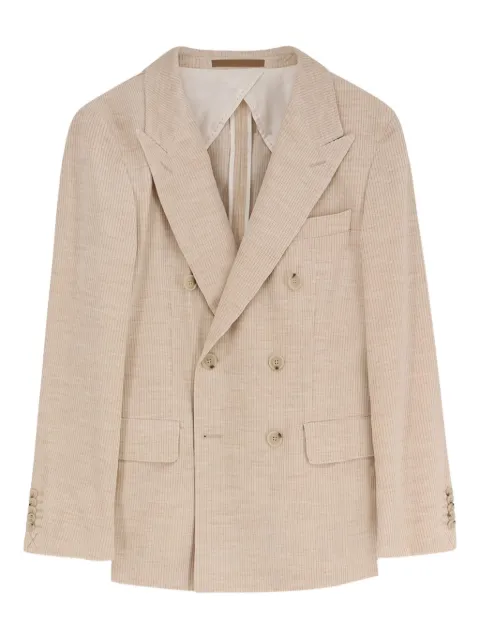 BOSS blazer croisé à revers pointus Heston