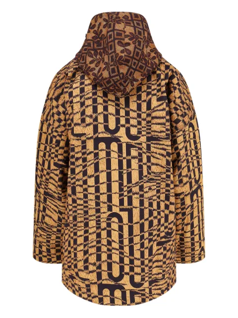 Pierre-Louis Mascia Estro hooded flap-pocket coat