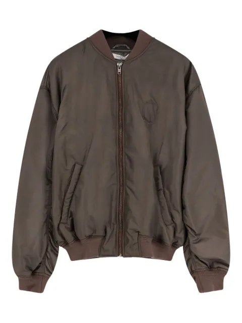 Ih Nom Uh Nit number-detail bomber jacket