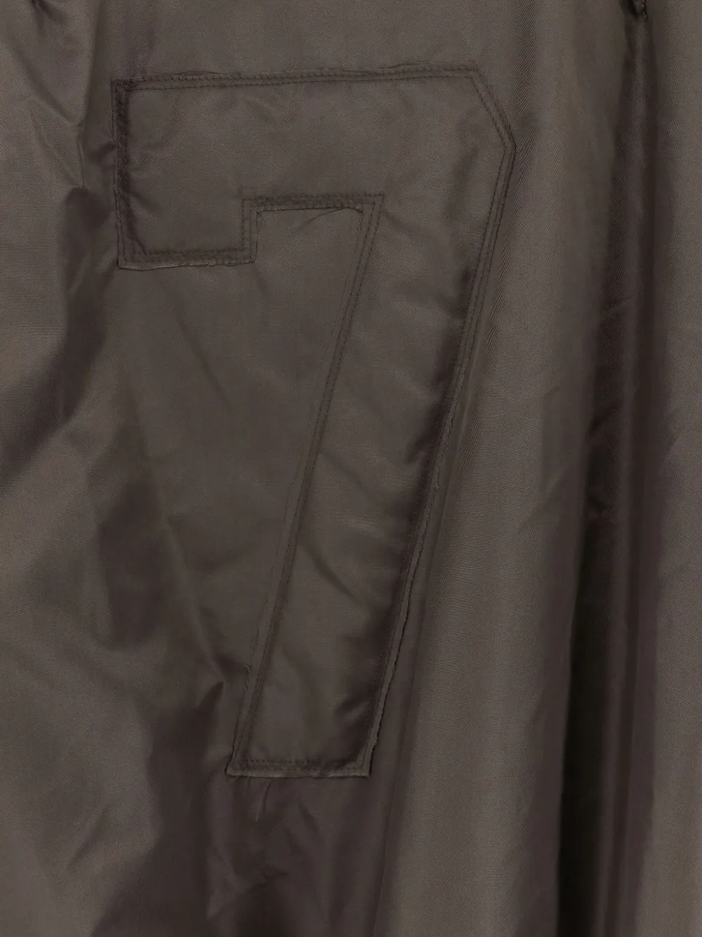 Ih Nom Uh Nit Padded Bomber Jacket Featuring Ribbed Cuffs In Brown