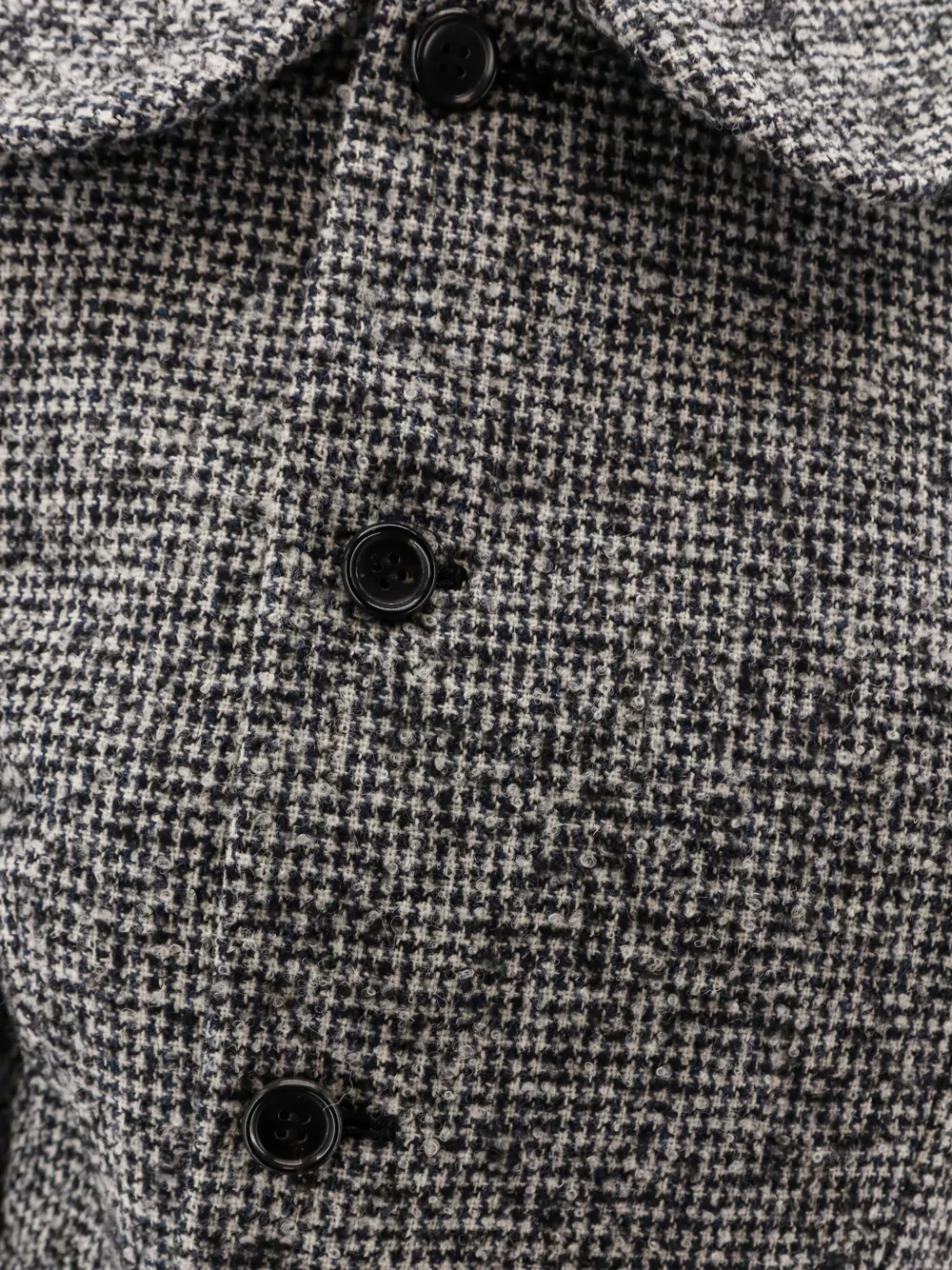 Comme Des Garçons Play Asymmetrical Flap-pocket Jacket In Gray