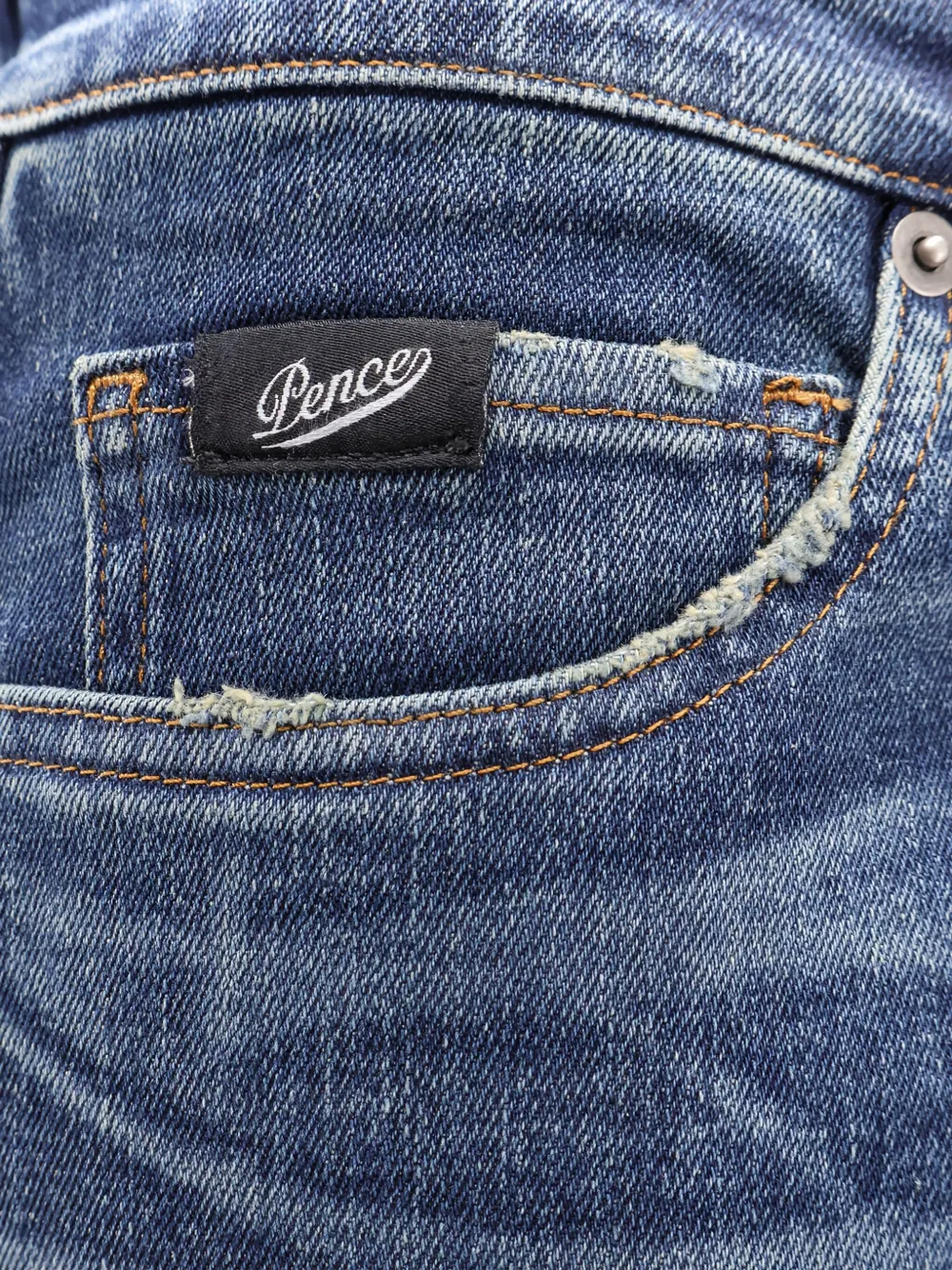 Pence Five-pockets Jeans In Blue