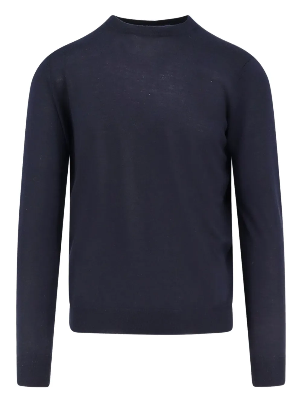 Filippo De Laurentiis Crew-neck Knitted Sweater In Blue