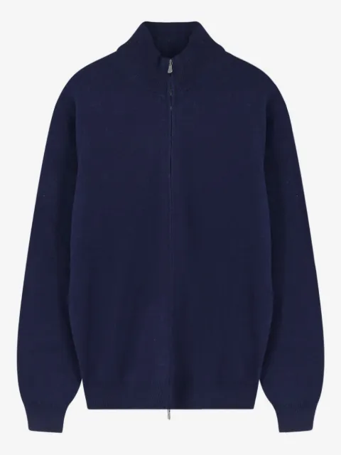 Filippo De Laurentiis Cardigan a collo alto con zip