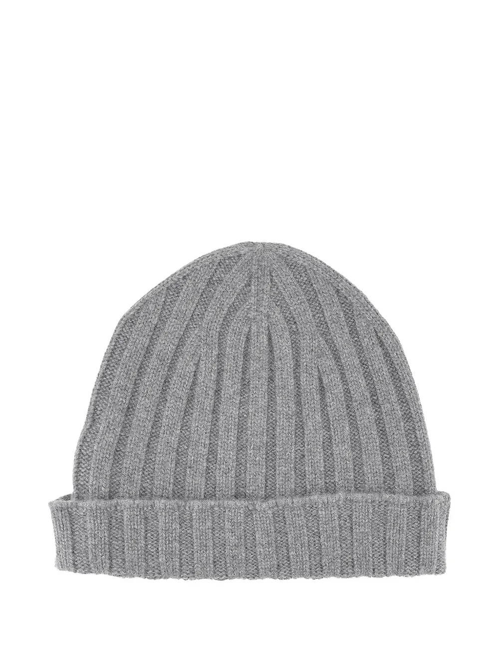 Filippo De Laurentiis cashmere ribbed beanie - Grijs