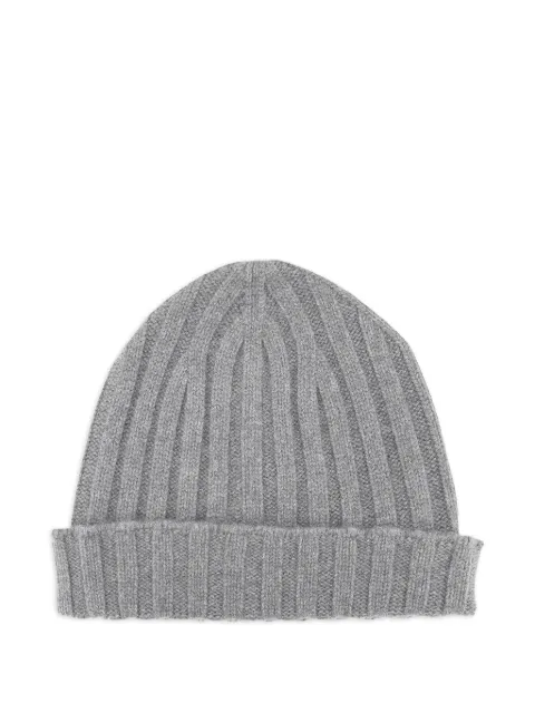 Filippo De Laurentiis cashmere ribbed beanie